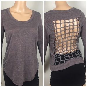 ♥️ small Chaser net caged back top ♥️